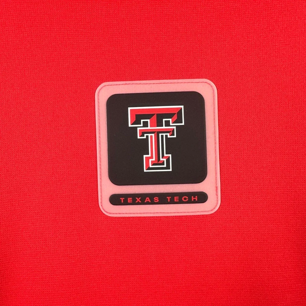Texas Tech Red Raiders Under Armour Hoodie Mens 3XL Red Fleece Football Pullover